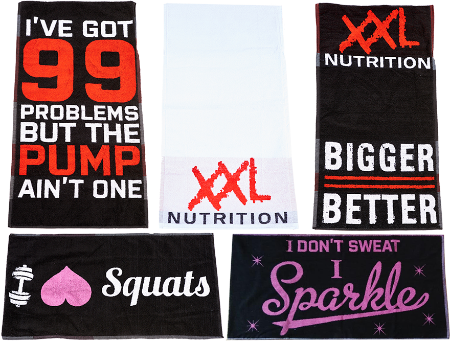 Prints - Xxl Nutrition Gym Handtuch I Love Squats (900x900), Png Download