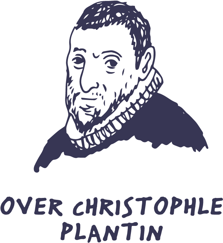 Christophle Plantin - Illustration (1000x1000), Png Download