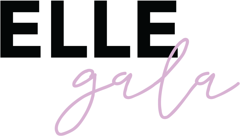 Elle Gala Logo Purple - Portable Network Graphics (1000x558), Png Download