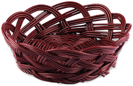 Mini Wicker Bread Basket - Wicker Bread Basket (800x800), Png Download
