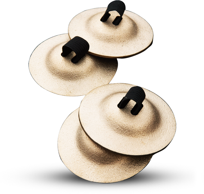 Latest - Zildjian Dancer Zils Set Of Two Pair (800x800), Png Download