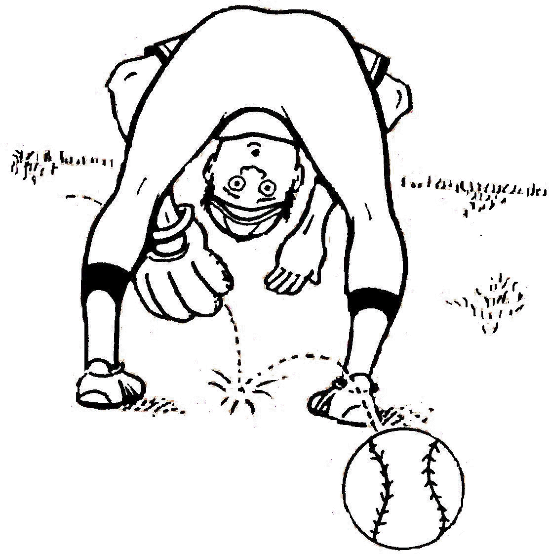 Collection Of Coloring Book Pages Baseball Players - Adult Coloring Pages Baseball (1112x1232), Png Download