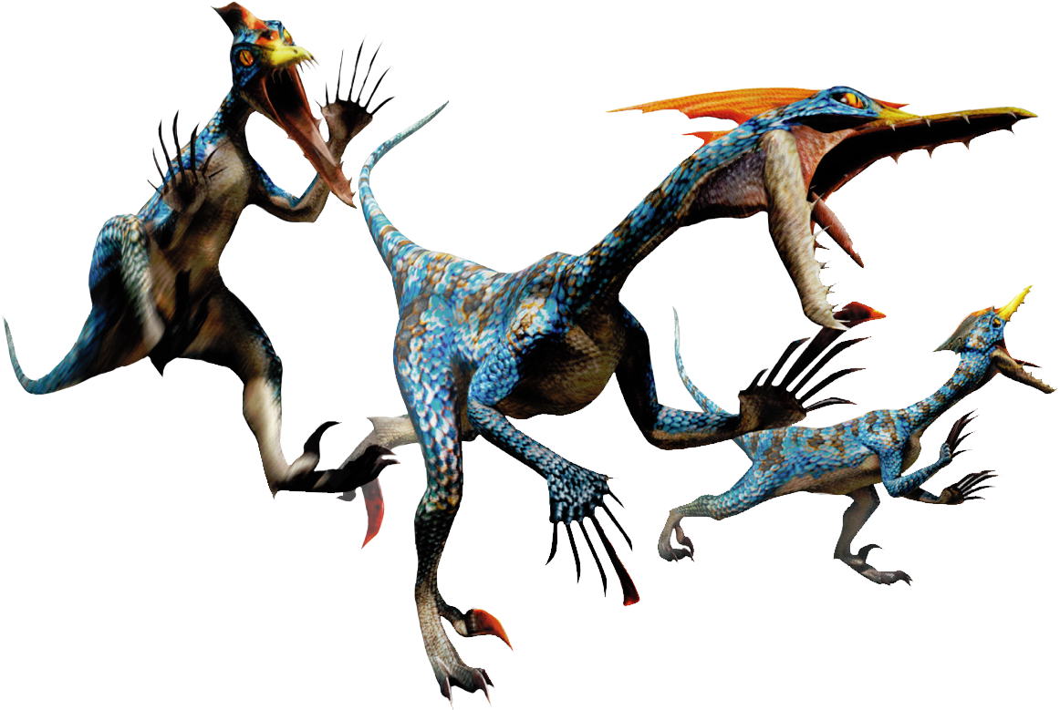 Velocidrome - Monster Hunter Velocidrome (1191x801), Png Download