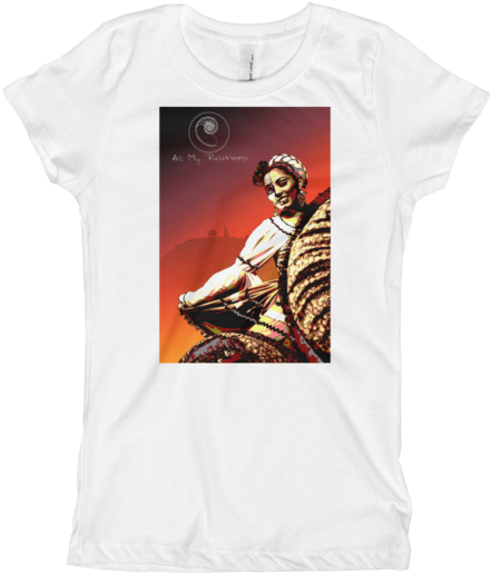 Girl's Baile Folklorico - Marimba (600x600), Png Download