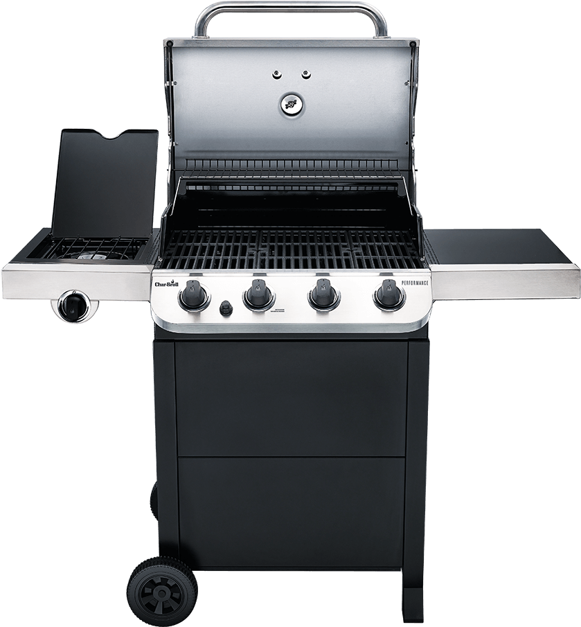 Performance Series™ 4-burner Gas Grill - Char-broil 463376217 Performance 4 Burner Gas Grill (1000x1000), Png Download