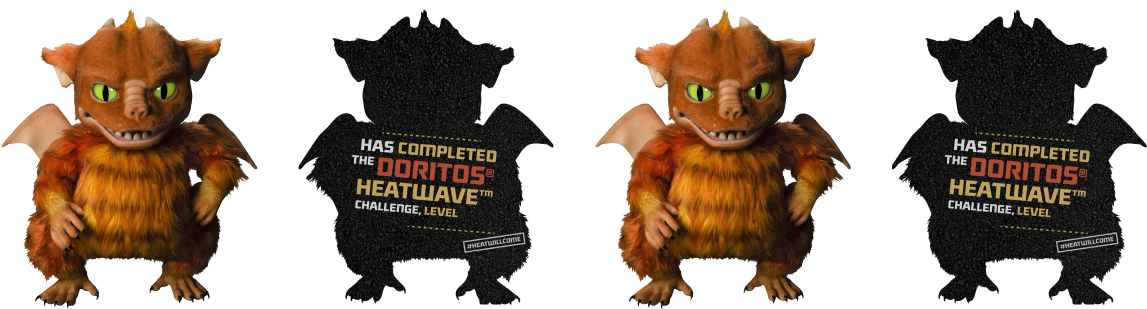 Baby Dragon Challenge Completion Certificate - Baby Dragon Doritos (1224x450), Png Download