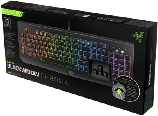 Out Of Stock Keyboard Razer Blackwidow Chroma - Razer Blackwidow Chroma Box (600x600), Png Download