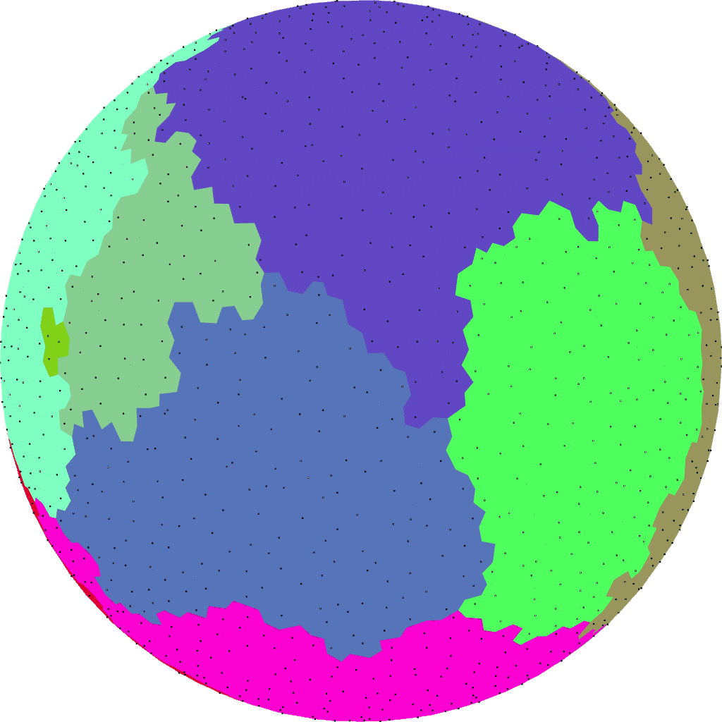 Once I Had Some Tectonic Plates, I Randomly Assigned - Circle (1024x1024), Png Download