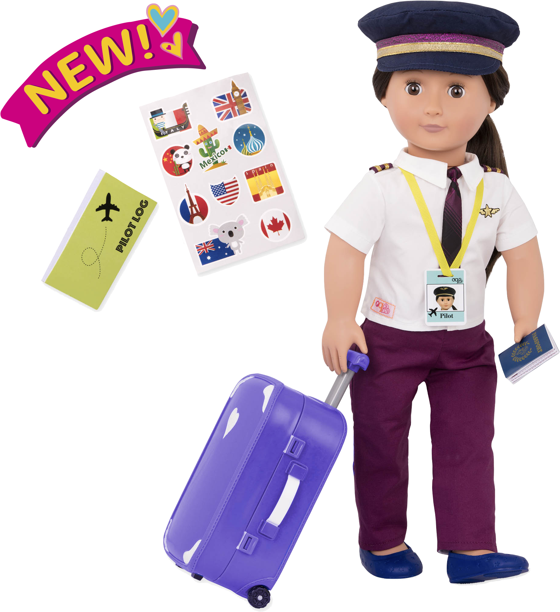 our generation well travelled luggage set