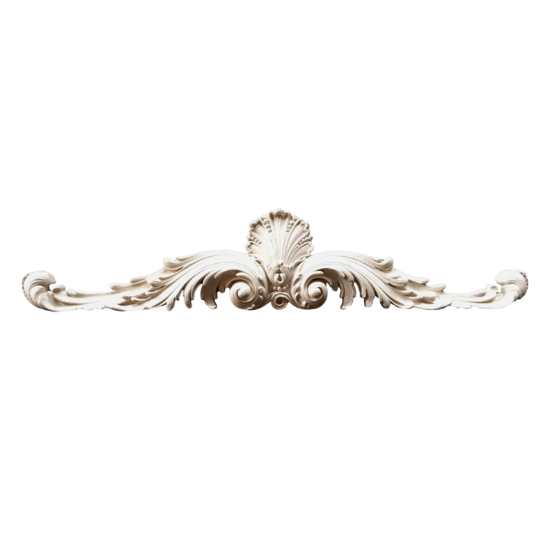 French Wall Panel Plaster Corner Ornament - Molding (800x800), Png Download