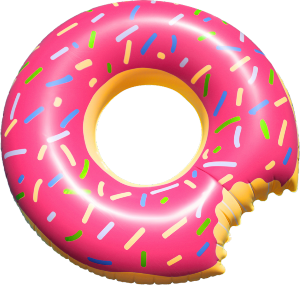 Follow @pedromartinx 💎 Donut Tumblr Icon Stickers - Inflatable (1024x1024), Png Download