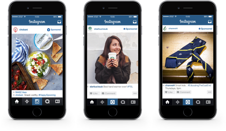 Wersm Instagram Ads Case Studies - Big Phone With Instagram Transparent (800x490), Png Download