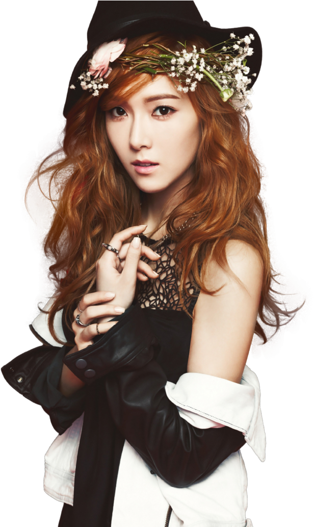 Snsd, Jessica, And Girls Generation Image - Because Tears Are Overflowing (500x667), Png Download