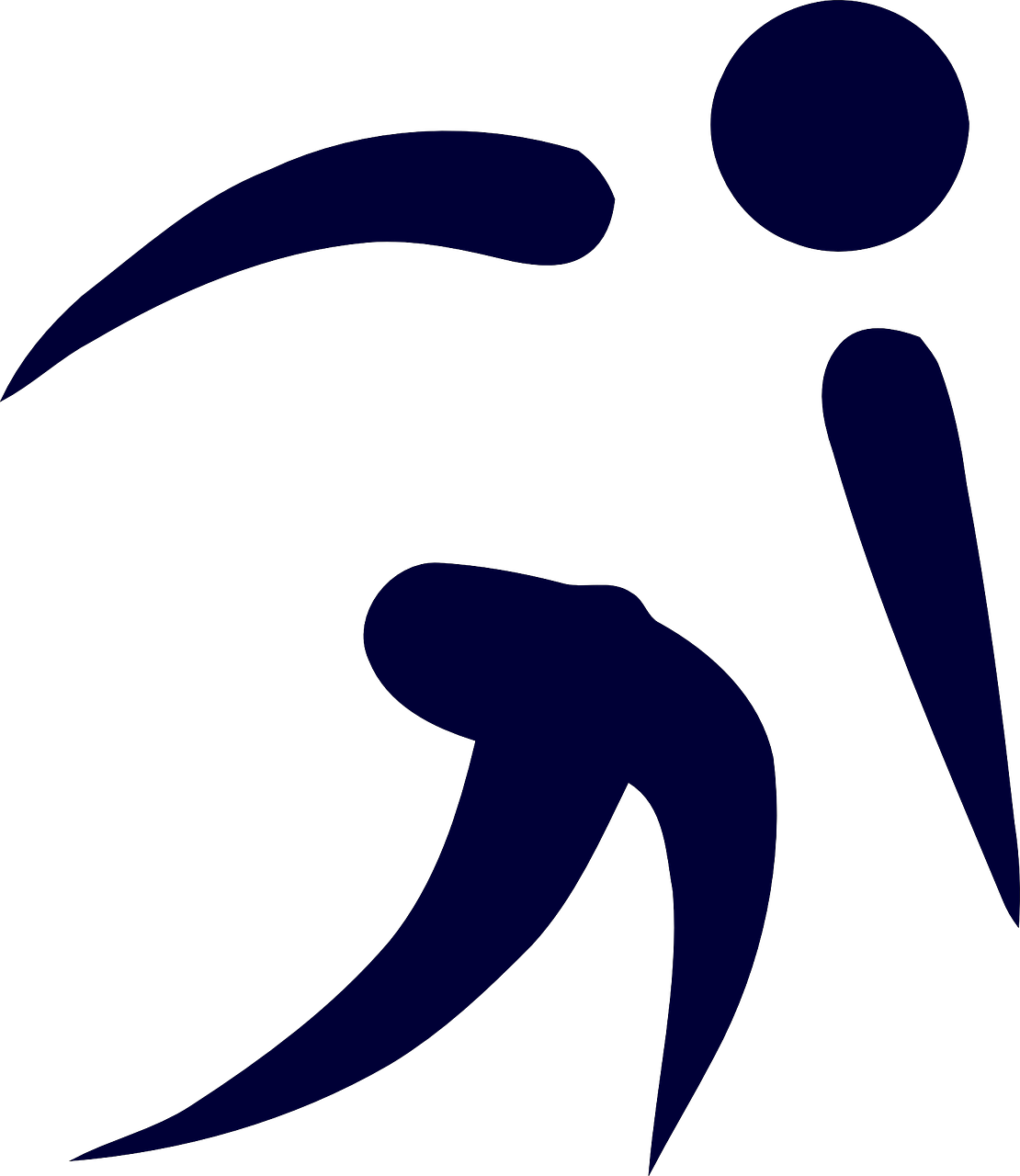 Vector Graphics, - Bowling Piktogram (1110x1280), Png Download