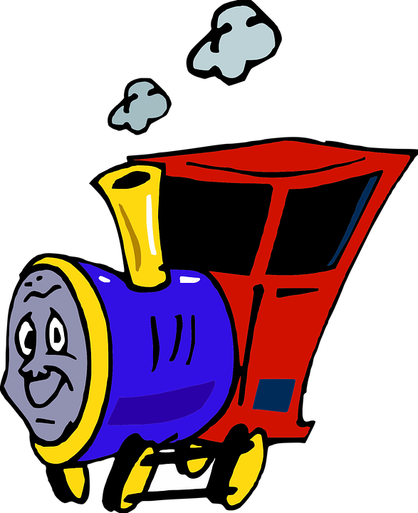 Toy Train Cliparts 11, Buy Clip Art - Sad Train Clipart (587x720), Png Download