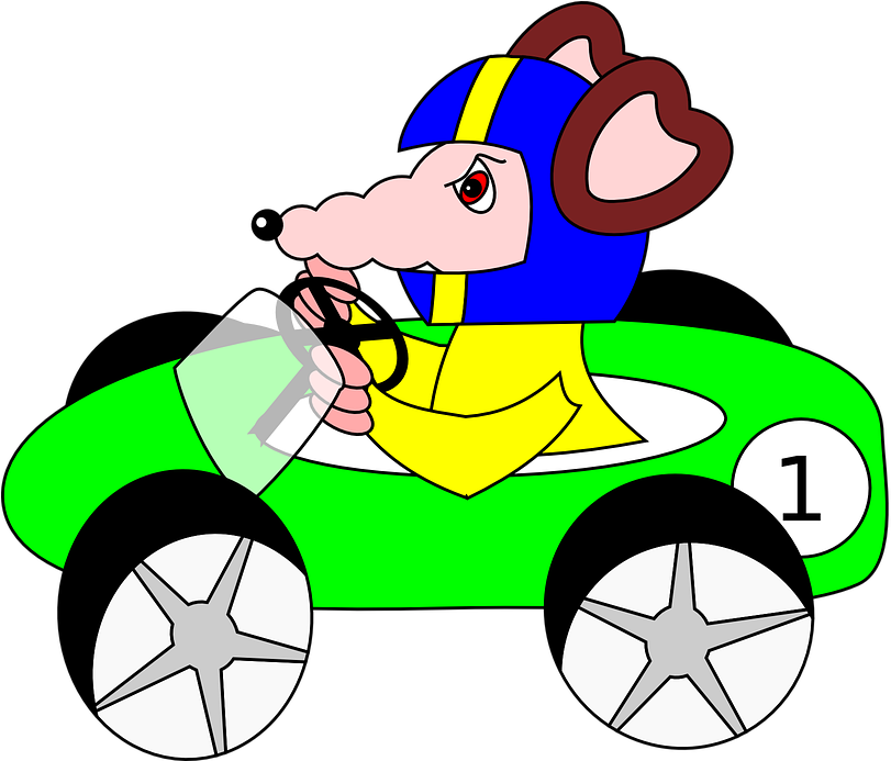 Toy Train Cartoon 26, Buy Clip Art - Rotte Bil (960x692), Png Download