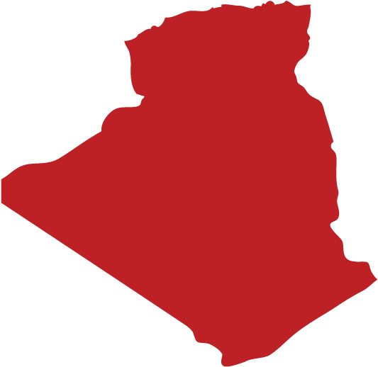 Algeria Map - Algeria Country Flag Png (640x640), Png Download