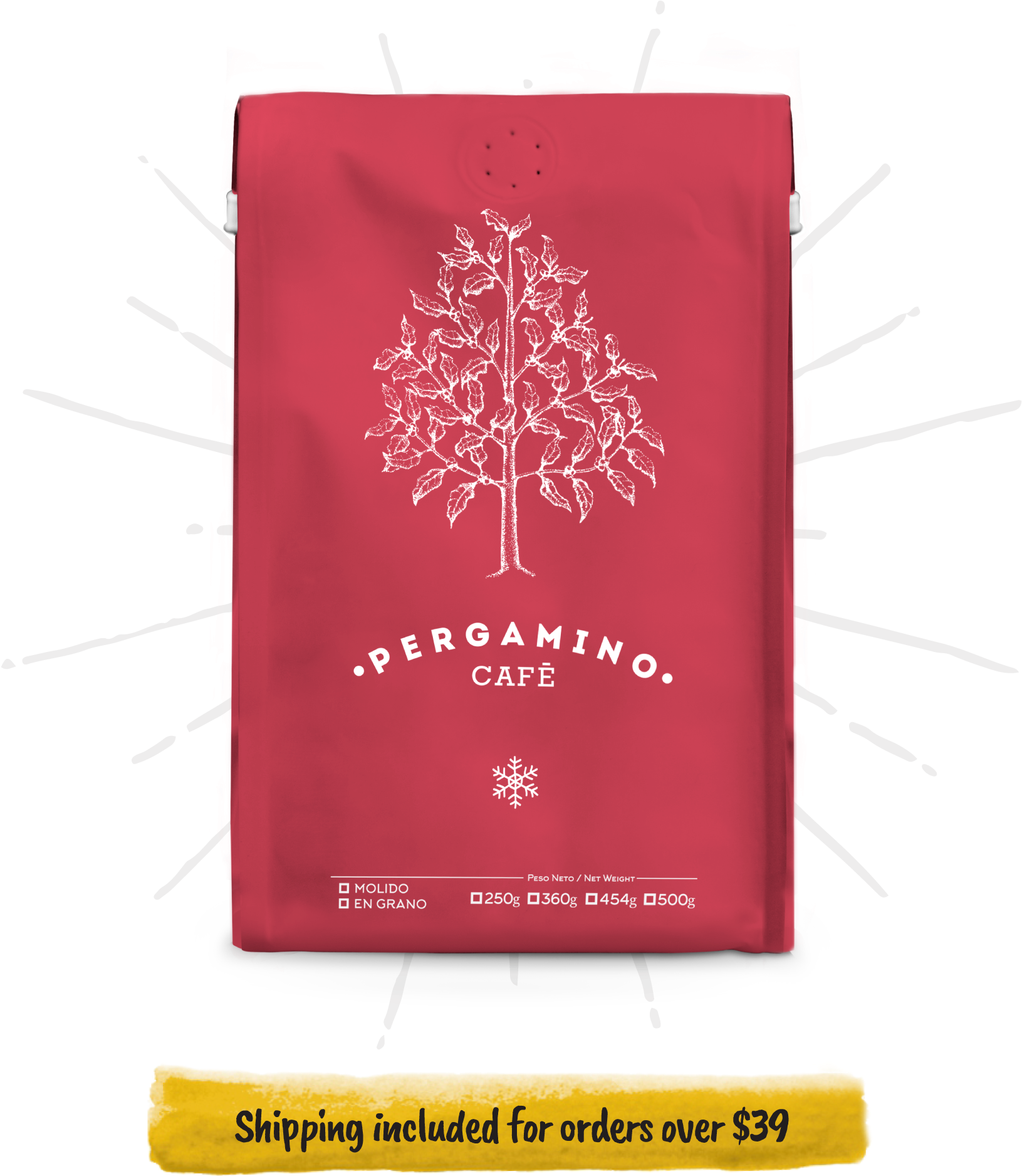 Pergamino - Café De Colombia En Grano Finca Lomaverde (2000x2000), Png Download