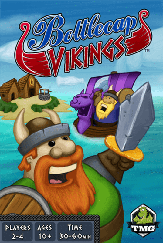 Bottlecap Vikings (800x800), Png Download