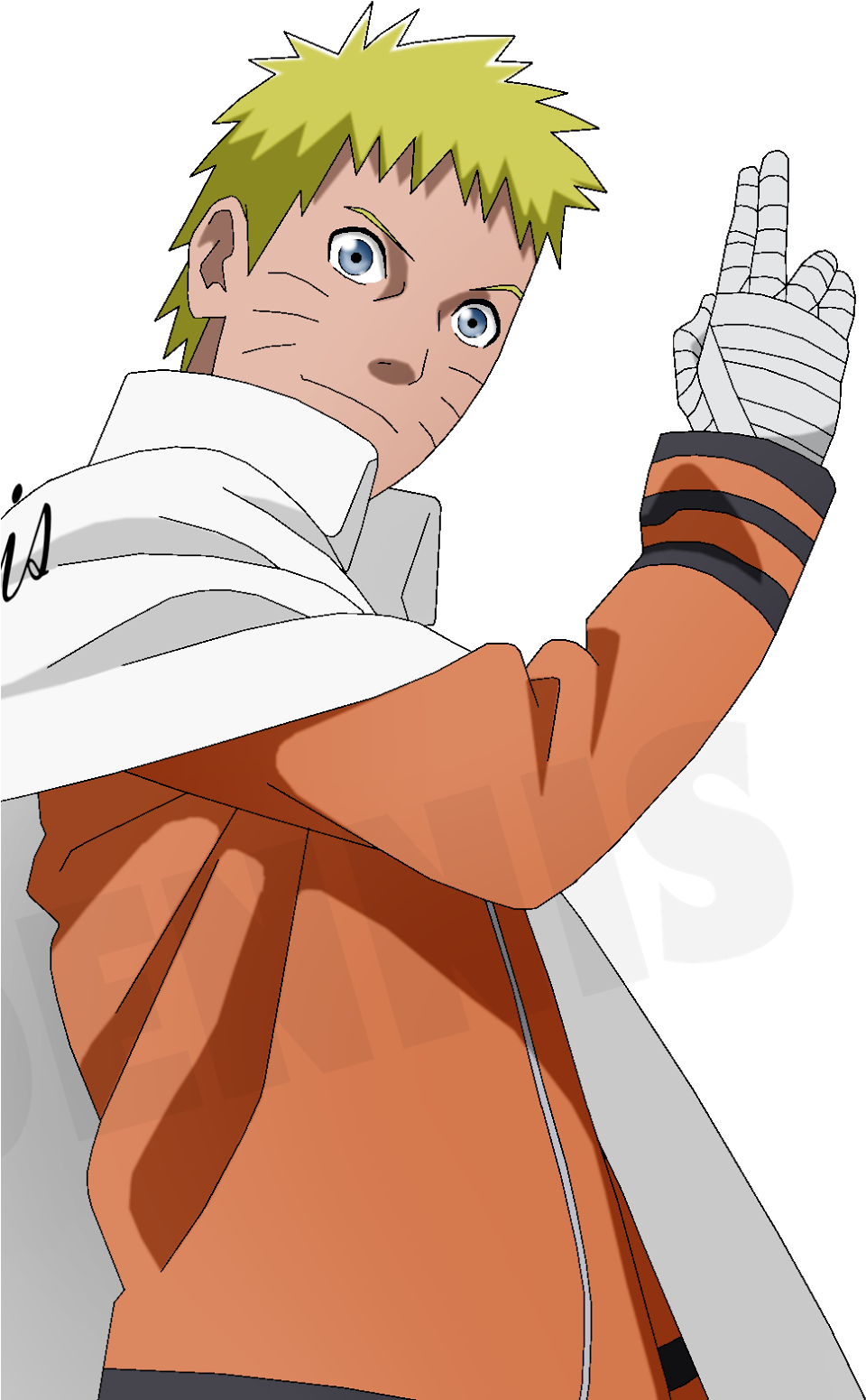 Download Naruto Hokage By Funes7 Naruto Full Size Png Image Pngkit