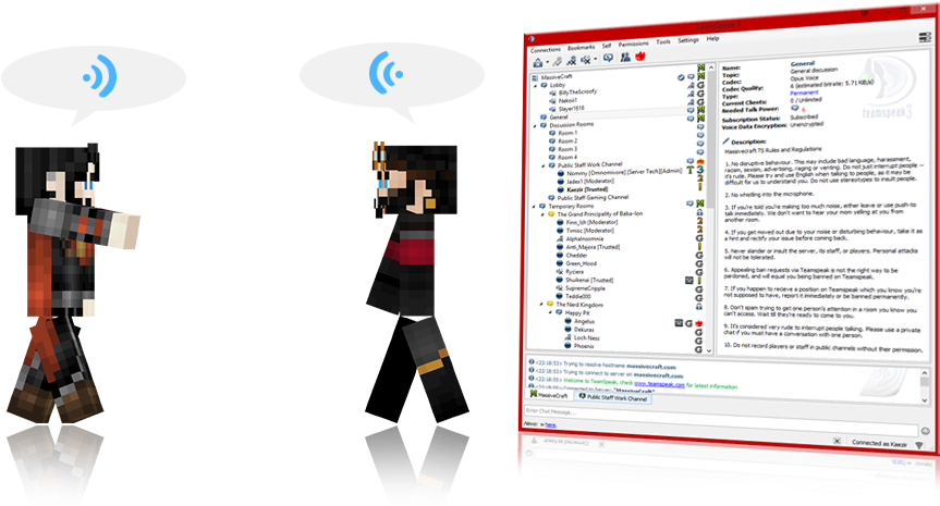 Main Guide Teamspeak - Teamspeak (965x532), Png Download