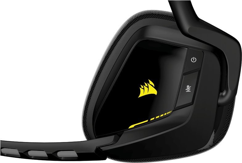 Void Wireless 03 - Corsair Headset Wireless (800x545), Png Download