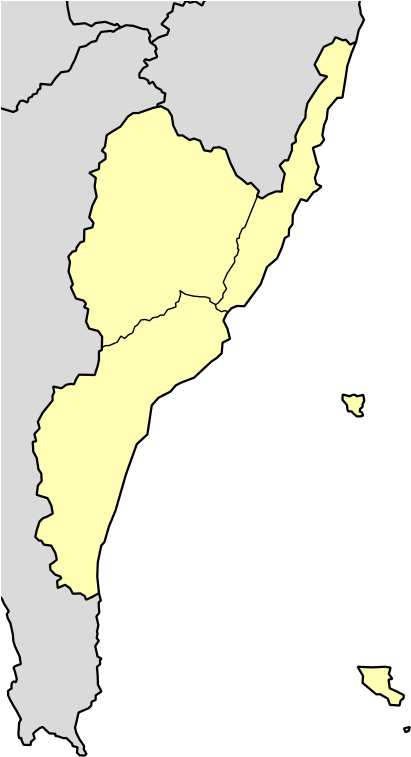 Taitō Prefecture - Wikimedia Commons (440x766), Png Download
