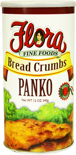 Panko Breadcrumbs - Flora Fine Foods Artichoke Quarters - 14 Oz (600x600), Png Download