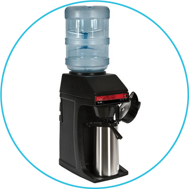 Download Commercial Coffee Maker Te425, 25 Inch Bottled Water Brewer Full Size PNG Image