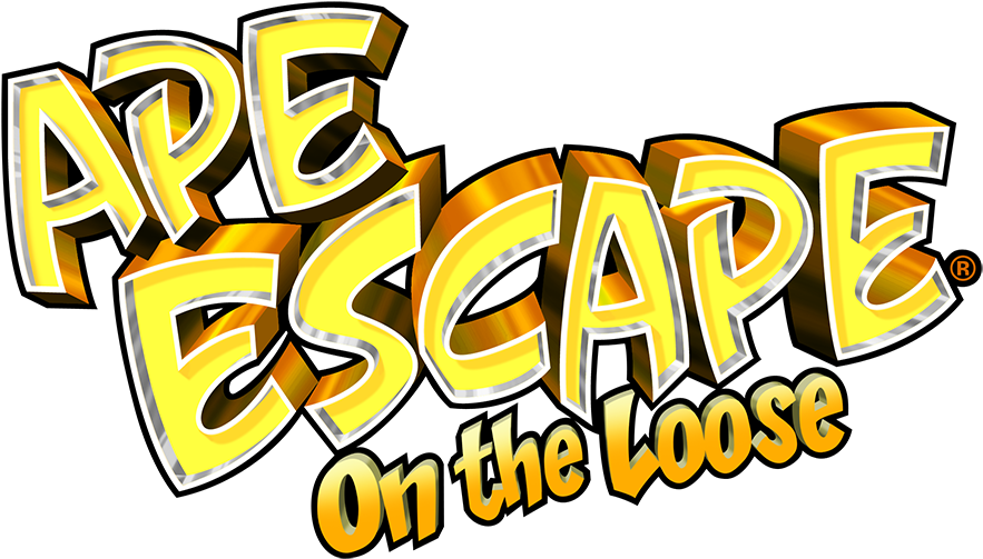 Ape Escape On The Loose Logo Gamescanner - Ape Escape On The Loose [psp Game] (900x528), Png Download