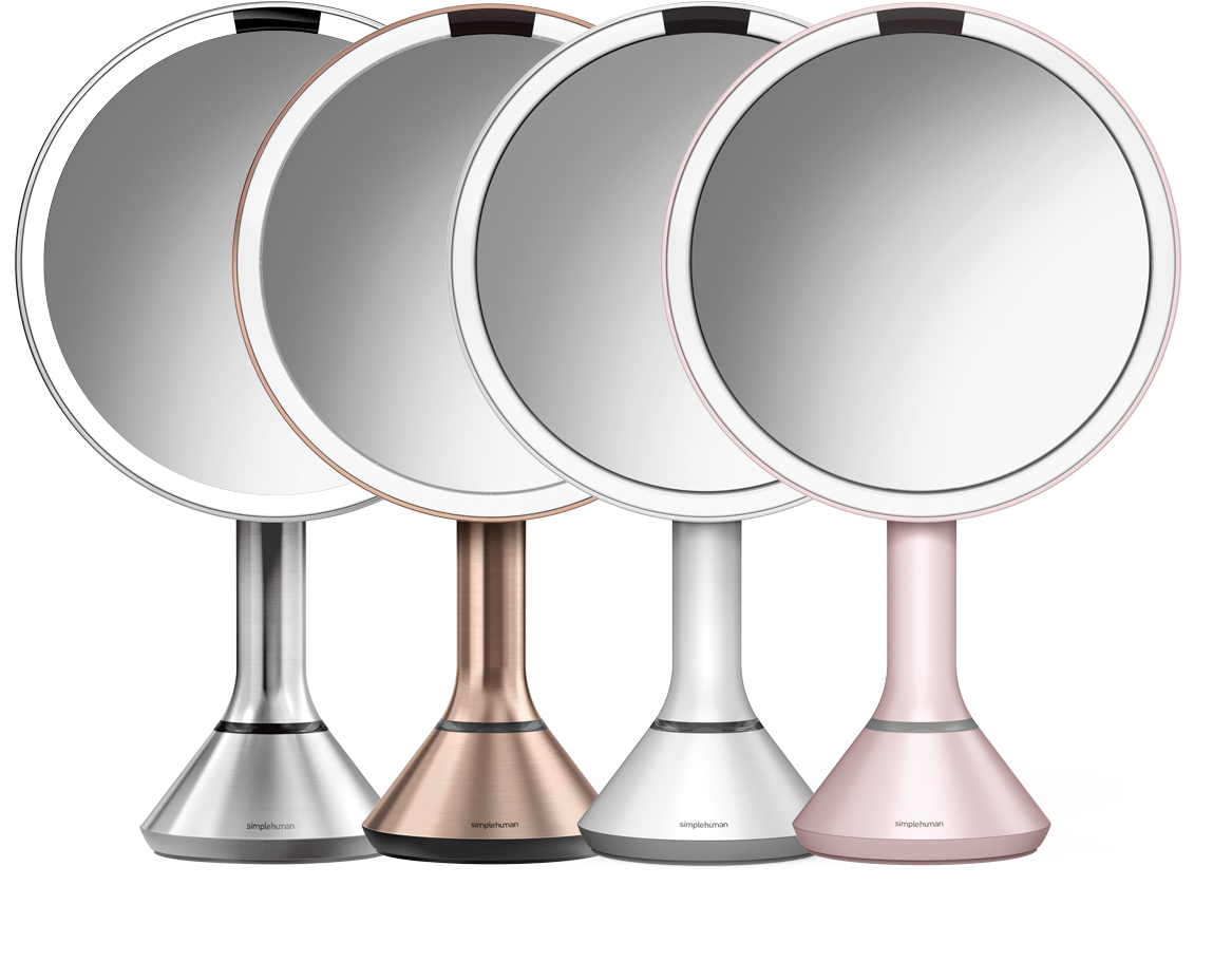 Match Your Style - Simplehuman Stainless Steel Makeup Sensor Mirror (1200x1200), Png Download