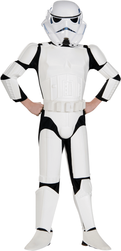 Deluxe Kids Stormtrooper Costume (850x850), Png Download