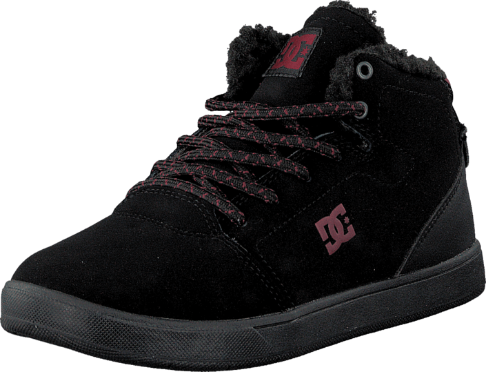 Dc Shoes Crisis High Wnt B Shoe Black/battleship 51633-01 - Shoe (705x539), Png Download