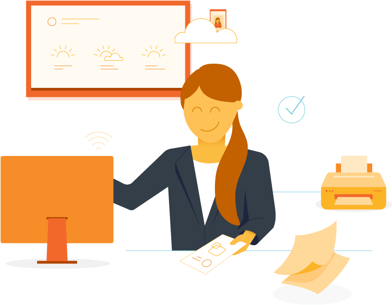 Hospitality Solutions From Office1 (800x634), Png Download