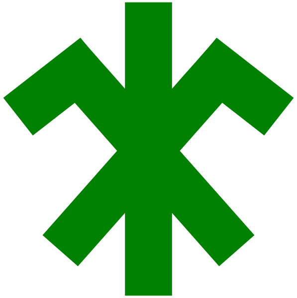 Gelonian National Front, Yes - Cross (597x600), Png Download