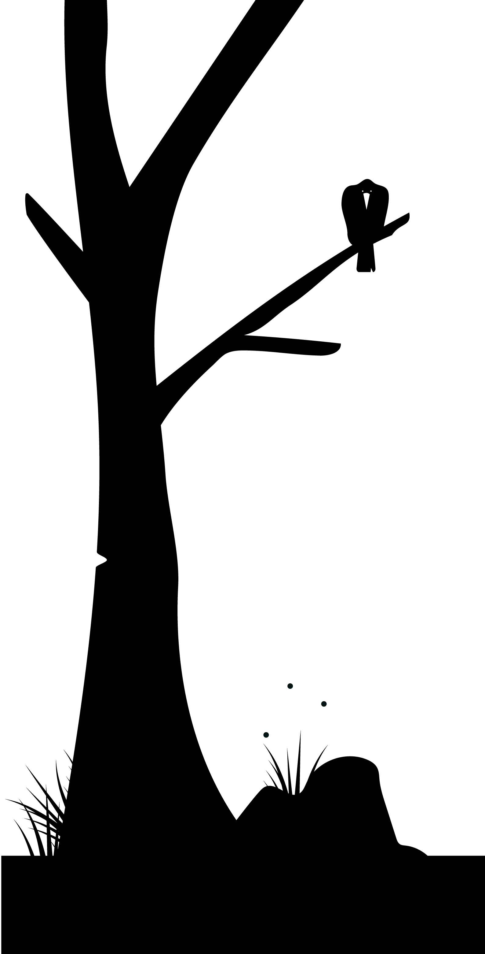 The Biggest Fan - Silhouette (1588x3119), Png Download