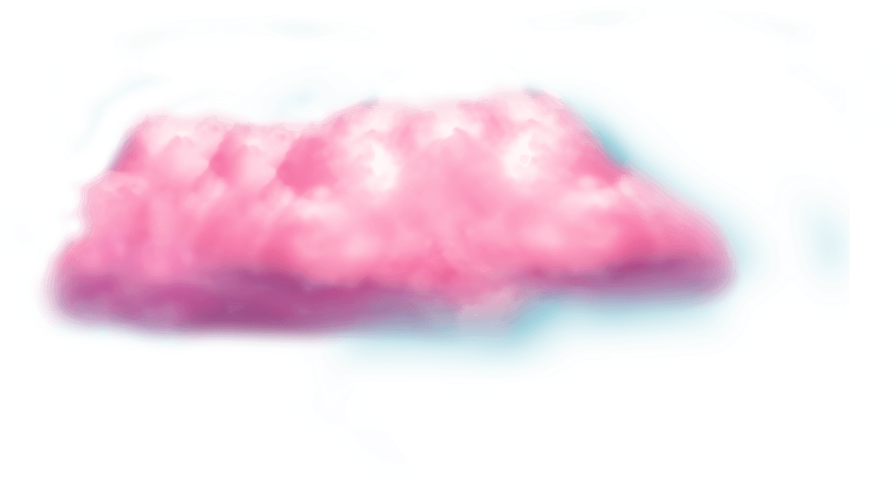 Big Cloud Small Cloud - Nubes De Algodon De Azucar (1265x702), Png Download