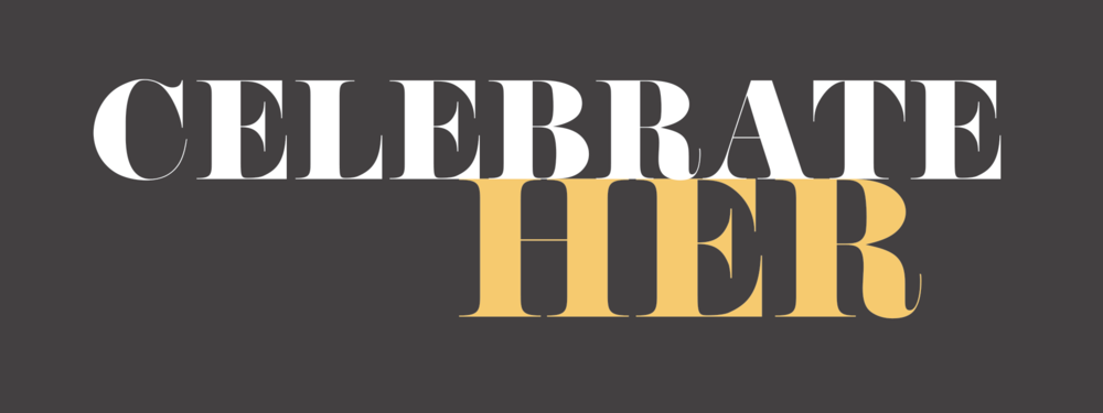Celebrateher2018 Logo1 Bg - Cd Raça Negra Vol 36 (1000x375), Png Download
