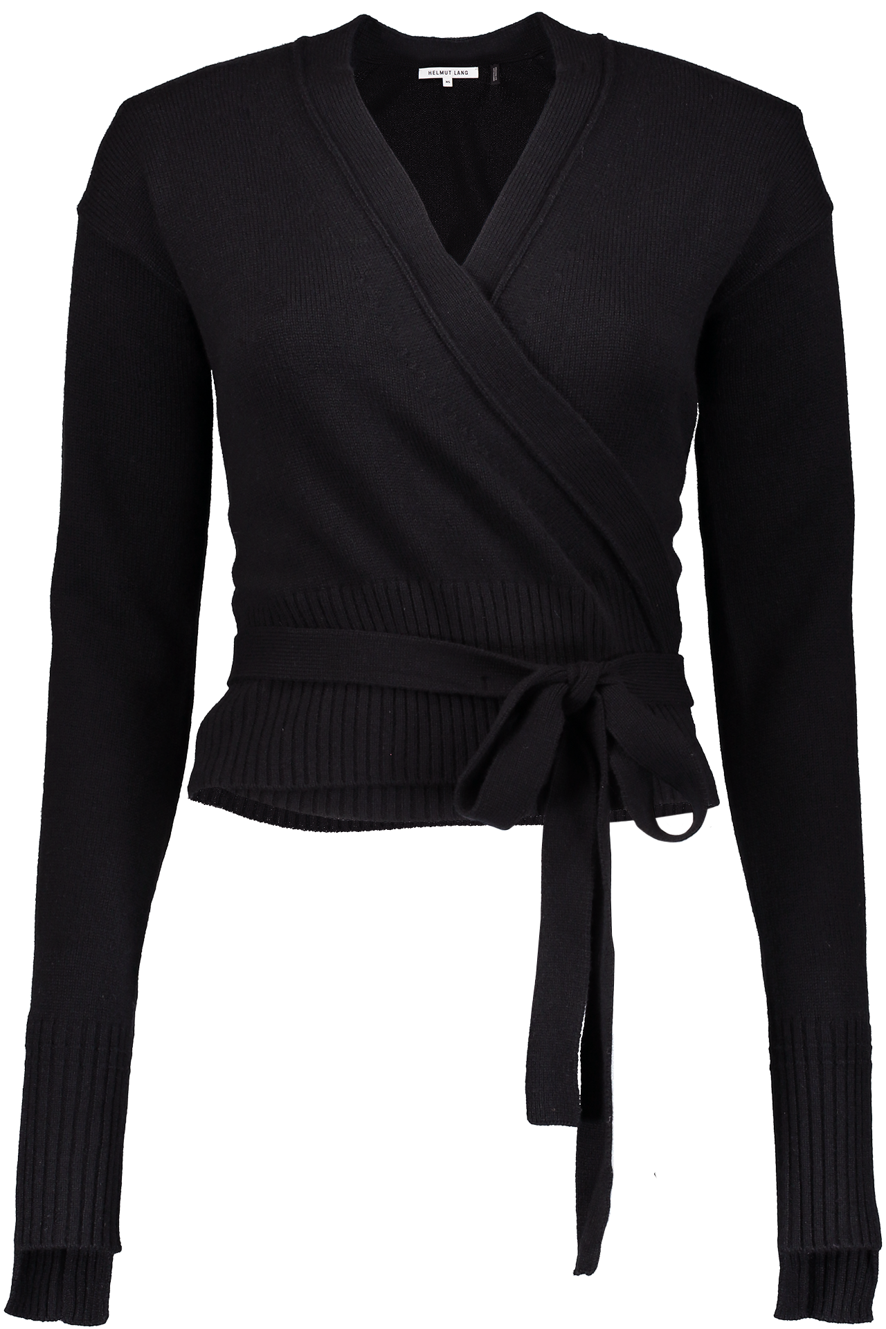 Wrap Cardigan Black - Tops That Tie At The Top (1280x1920), Png Download