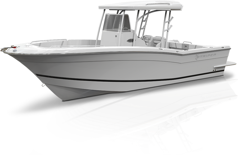 270 Center Console Ob Twin - Fishing Boat Transparent Background (1000x569), Png Download