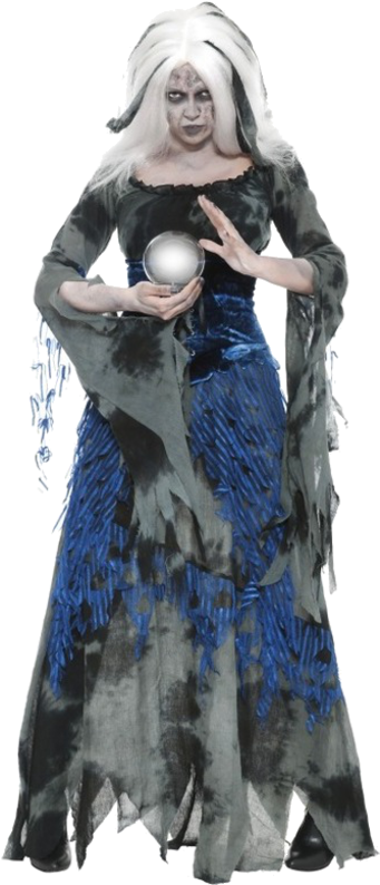 Sinful Soothsayer Costume (500x793), Png Download