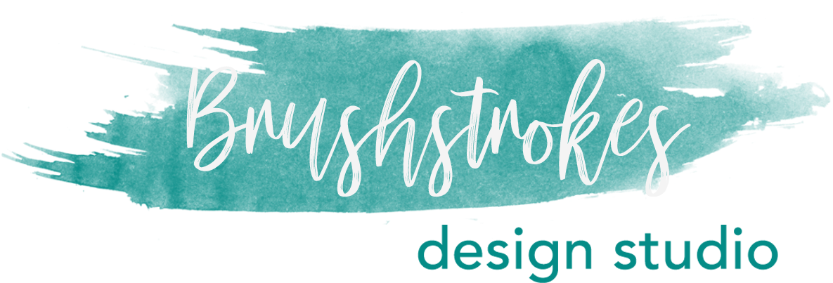 Brushstrokes Design - Design (1200x426), Png Download