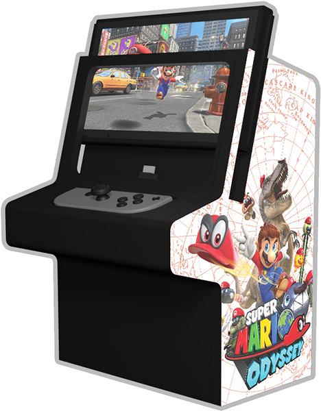 Renders - Video Game Arcade Cabinet (1200x800), Png Download