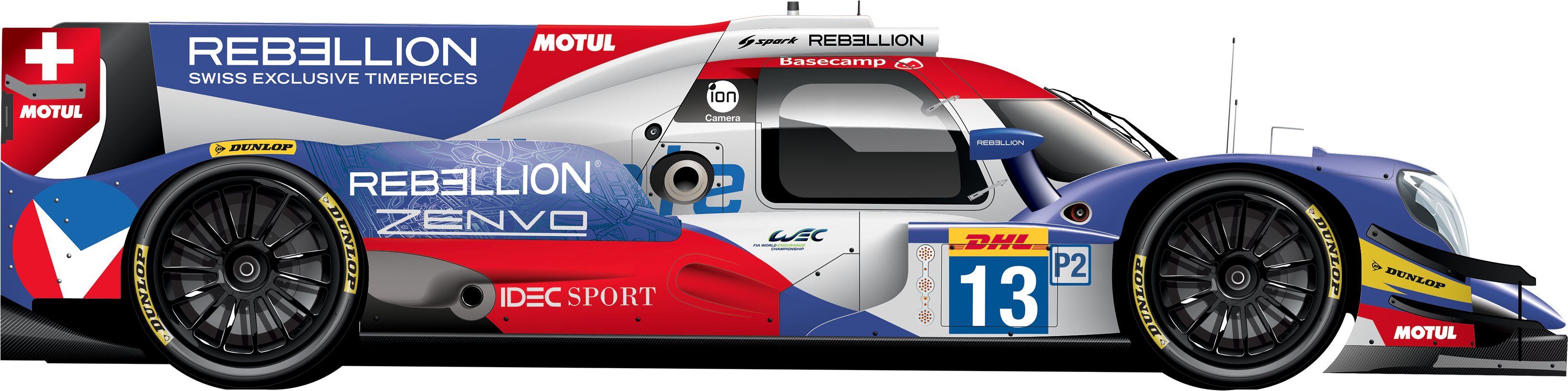 Race Car (3307x834), Png Download