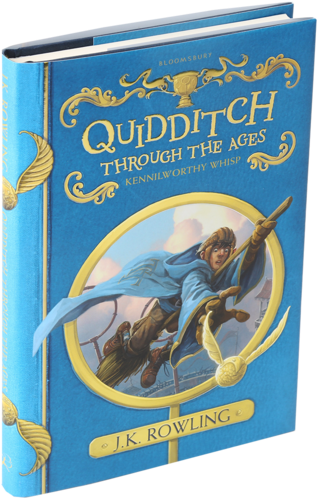Quidditch Through The Ages By J. K. Rowling (528x600), Png Download