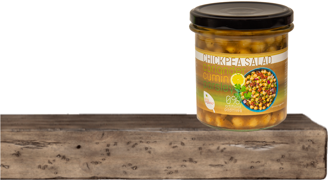 Chickpea Salad With Cumin, Parsley And Coriander - Bean Salad (1050x600), Png Download