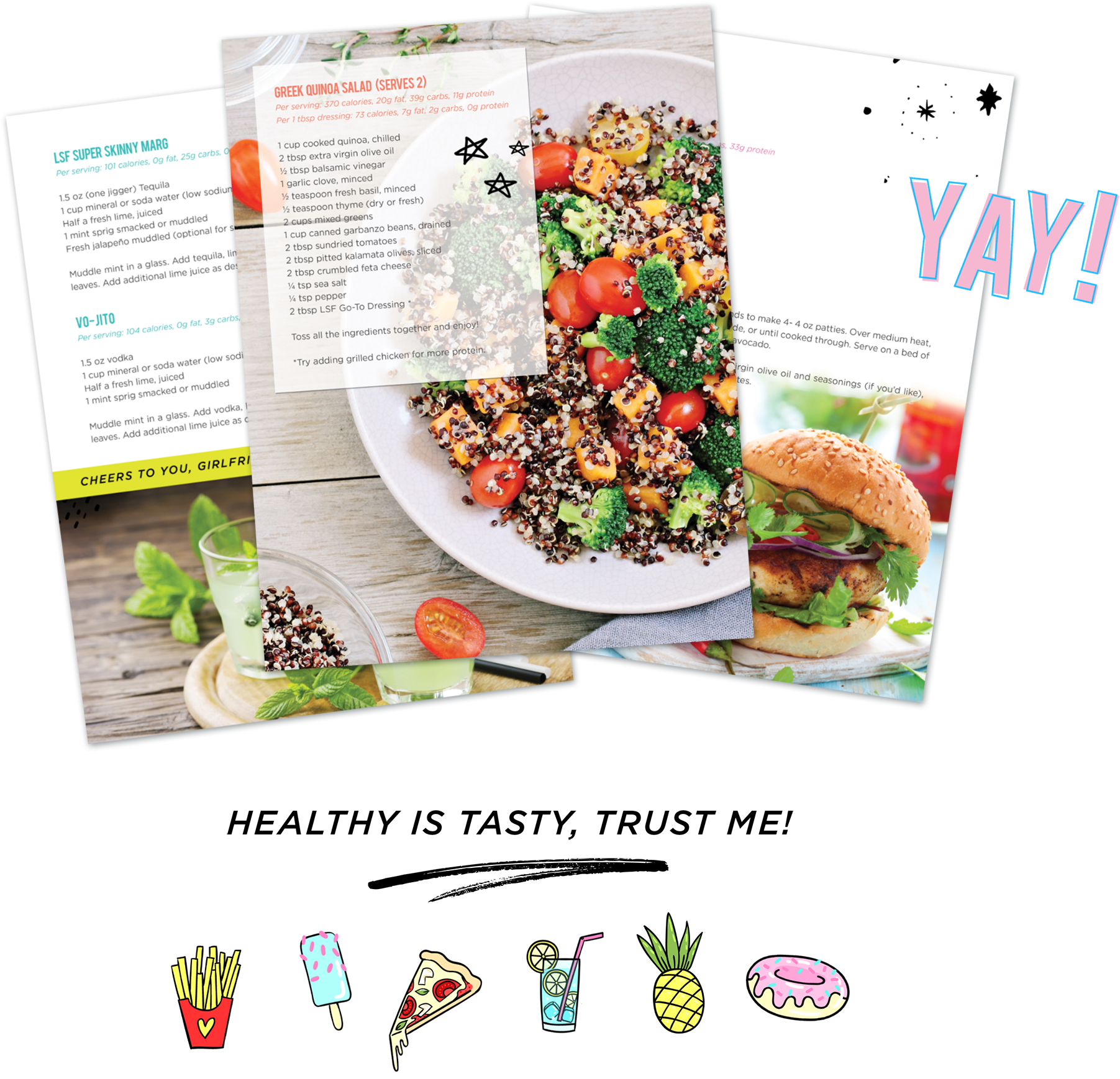 Artisan Grains Tri Colour Quinoa 200g - Farines (2000x1740), Png Download