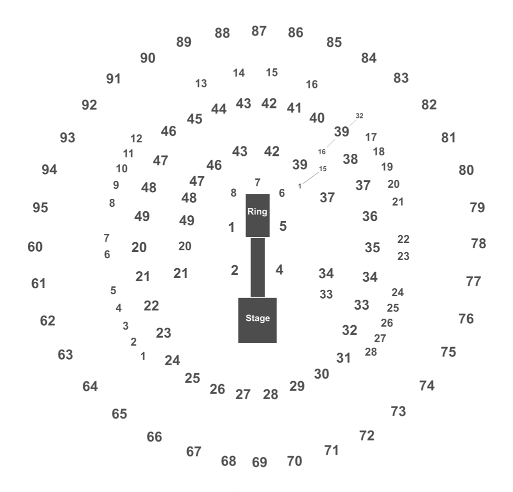 Frank Erwin Center Section 34 Row 10 (1050x1050), Png Download