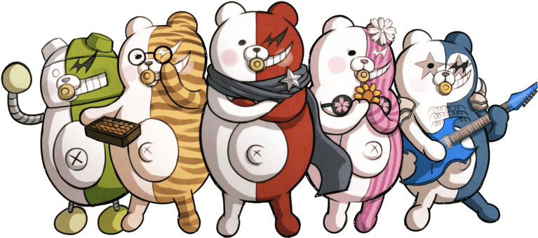 Bienvenidos Una Vez Más A Este Perverso Mundo De Asesinatos - Danganronpa V3 Monokub Art (800x386), Png Download