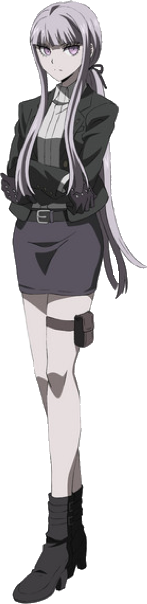 Danganronpa Danganronpa3 Kirigiri Kirigirikyoko Kirigir - Kirigiri Kyouko Danganronpa 3 (553x2048), Png Download